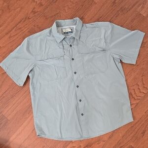 Magellan Men's Button Down Vented Campfire Shirt